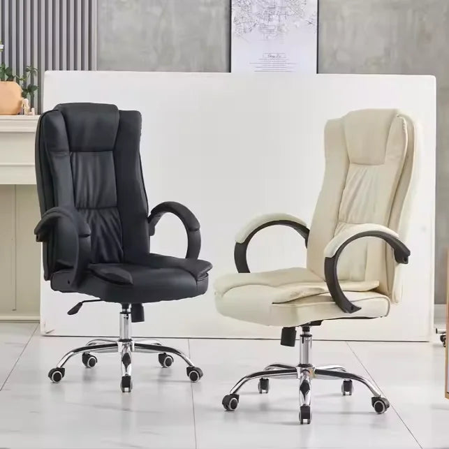 High Back Comfortable Ergonomic BOSS PU Leather Chair Swivel Executive Office Chairs