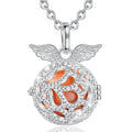 Merryshine Harmony Bola Angel Caller Music Chime Ball Mexico Bell Locket Pendant Necklace
