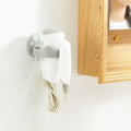 Wall Mounted Hair Dryer Holder Rack Hair Drier Storage Organizer Hair Blower Holder with Plug Hook