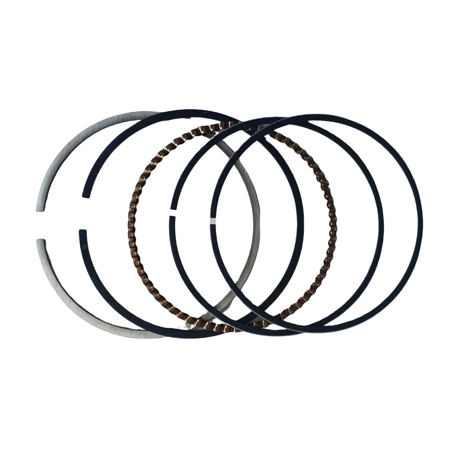 Diesel Engine Piston Ring Set for 186F 186FA 188F 192F 178F 178FA 170F 173F Air Cooled Diesel Generator Spare Part Construction