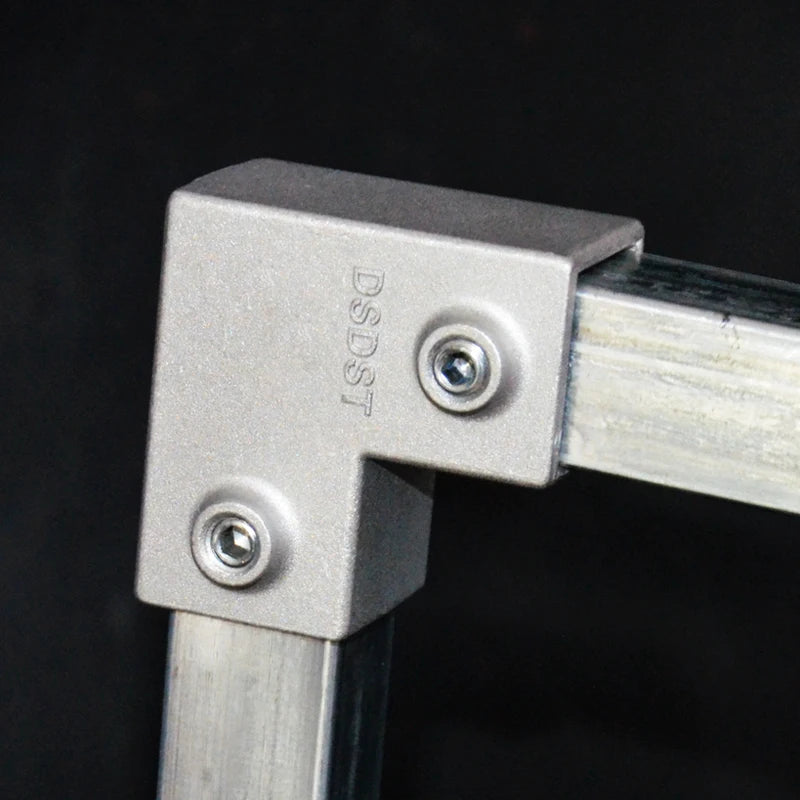 Aluminum Alloy Elbow Quick Connectors Guardrail Cast Aluminum Structural Fittings Handrail Pipe Clamps