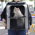 Wholesale Manufacturers Pet Backpack Out Cage Portable Shoulder Breathable Large Capacity Pet Supplies Cat Bag
