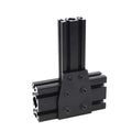 China Manufacturer Rohs Odm Oem Imperial 6411 10&15 6 Hole Transition Plate  Aluminum for T- Slot Aluminum Profile 10 15 Inches