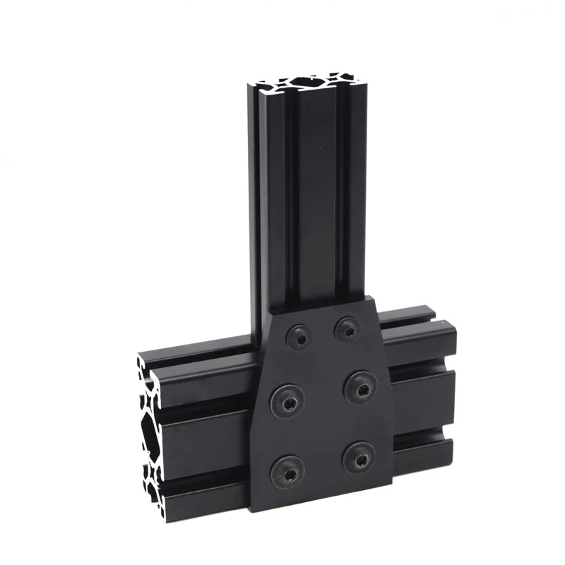 China Manufacturer Rohs Odm Oem Imperial 6411 10&15 6 Hole Transition Plate  Aluminum for T- Slot Aluminum Profile 10 15 Inches