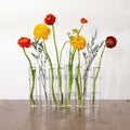Nordic Ins Style test Tube Transparent Glass Vase Best-selling Home Flower Art Water Culture Plant Flower Arrangement Decoration