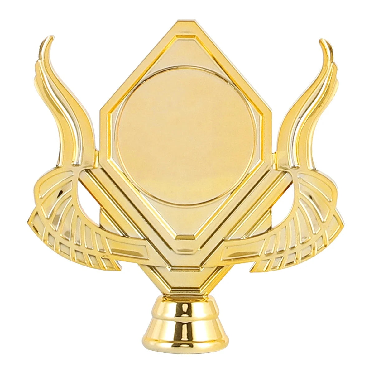 Factory in Stock Well Designed Delicate Horn Pattern Badge Trophy Mugs Fittings Modules Spare Parts HP33