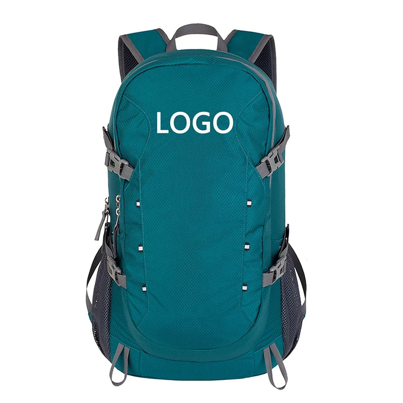 Custom Nylon Hiking Backpack Waterproof Backpack Outdoor Sport Camping Back Pack Mochila 40L Ultralight  Packable Daypack Bag