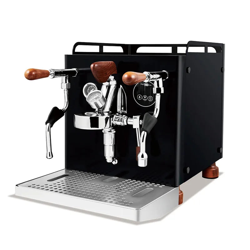 Single Head Double-end Espresso Coffee Machine Italian Semi-automatic Latte Coffee Maker Machine for Food Shop