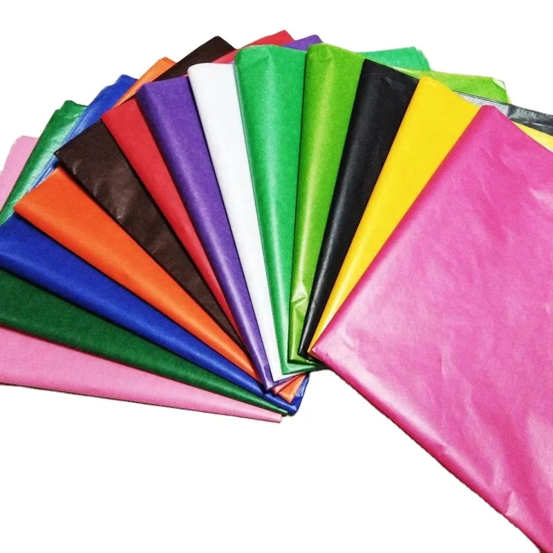 Manufacturer Colorful Wrapping Paper 17-25g Tissue Paper