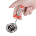 60cm Kitchen Bendable Sink Tub Claw Pick up Toilet Hair Filter Pipe Clean Hook Dredging Tools