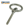 High Polished Marine Hardware Stainless Steel Heavy Duty Eye Bolt with Ring Stainless Steel Material