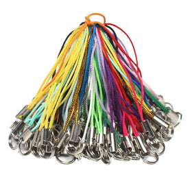 100 Pcs/bag Jewelry Findings Phone Strap With Ring Hot Selling JEWELRY HANDMADE DIY Accessories-58 mm Length