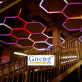 380 Light Effects Car Workshop Garage Gym Hexagon Lighting Rgb Hex Light
