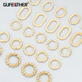 MC30  Jewelry Accessories316L Stainless Steelnickel Freenecklace Making Findingsdiy Pendantsrings6pcs/lot