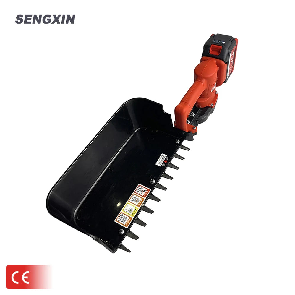 SENGXIN 21V Cordless Lithium Battery Tea Plucking Machine 6.0Ah Lightweight Electric Tea Harvester Tea Leaf Picker