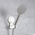 Eco-Friendly Wall Mount Shower Head Holder Hand-Pressing Nozzle with Vacuum Suction Cup for Bathroom Sets