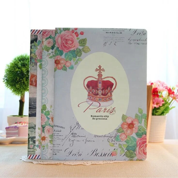 Vintage Nostalgic Romantic Feelings Diary Plan Writing A5 Car Line Hardcover Kawaii Eco Friendly Notebook