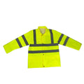 Reflective Raincoat Waterproof Light Raincoat with Trousers Overalls for Men and Women