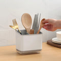 Drain Rack Kitchen Holder Save Space Organizer Stand Chopsticks Cage Multi-function Kitchen Cutlery Storage Rack