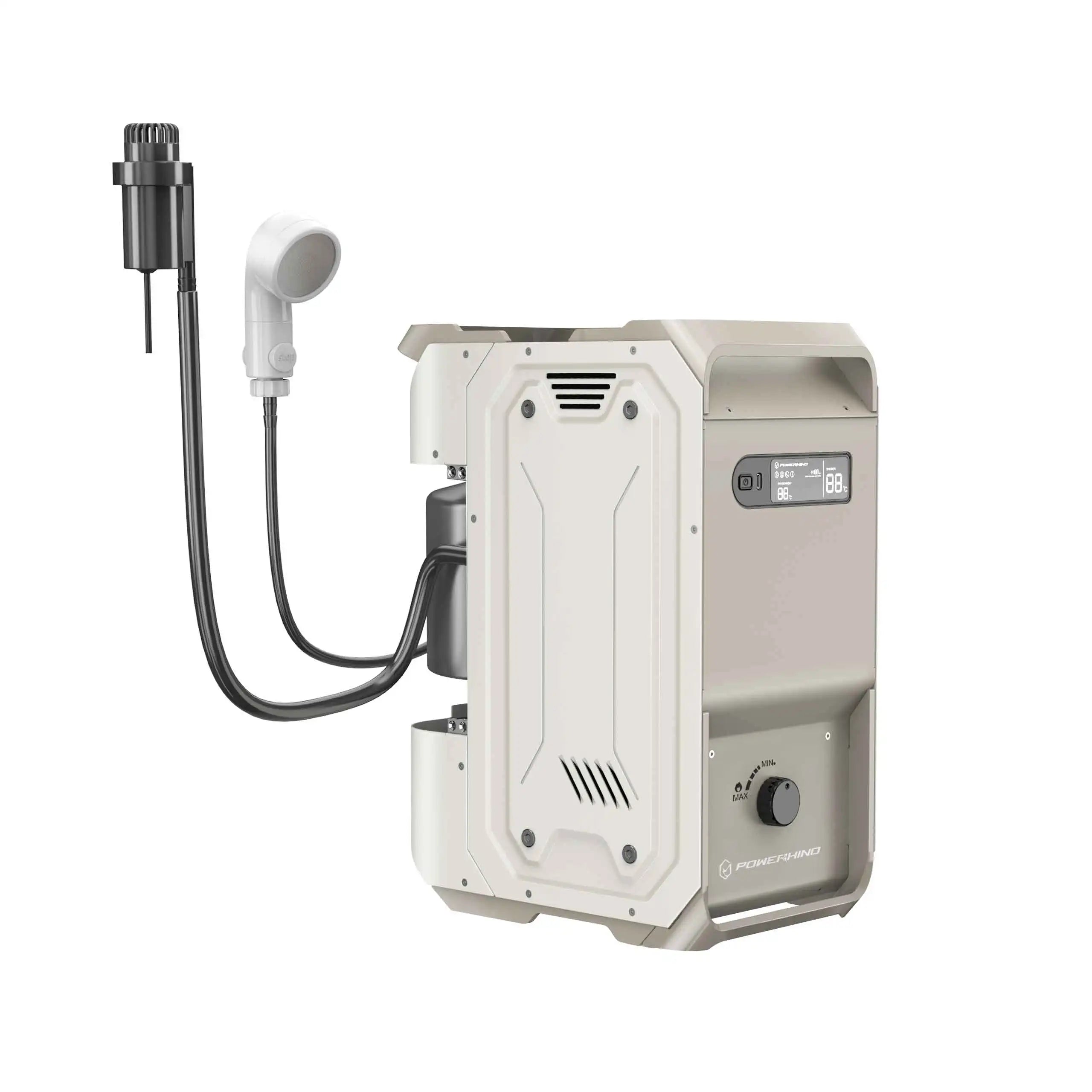 Outdoor Portable Propane Water Heater & Shower Pump Compact Outdoor Cleaning & Showering System Camping Accessories