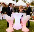 LED Waterproof  Cocktail Table for bar Wedding Glowing bar Chair Illuminated Led Table