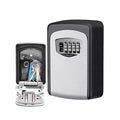 Key Lock Box with 4-Digit Combination for Indoors or Outdoors Holds up to 5 Keys Wall Mount Key Lock Box