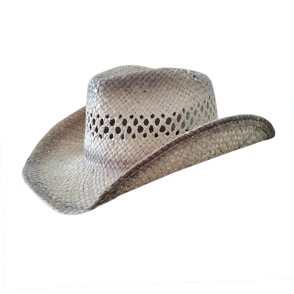 Plain Natural Straw Cowboy Hat Unisex Brim Sombreros Light Plate Hat Beach Texas Cowboy Cowgirl Straw Hat