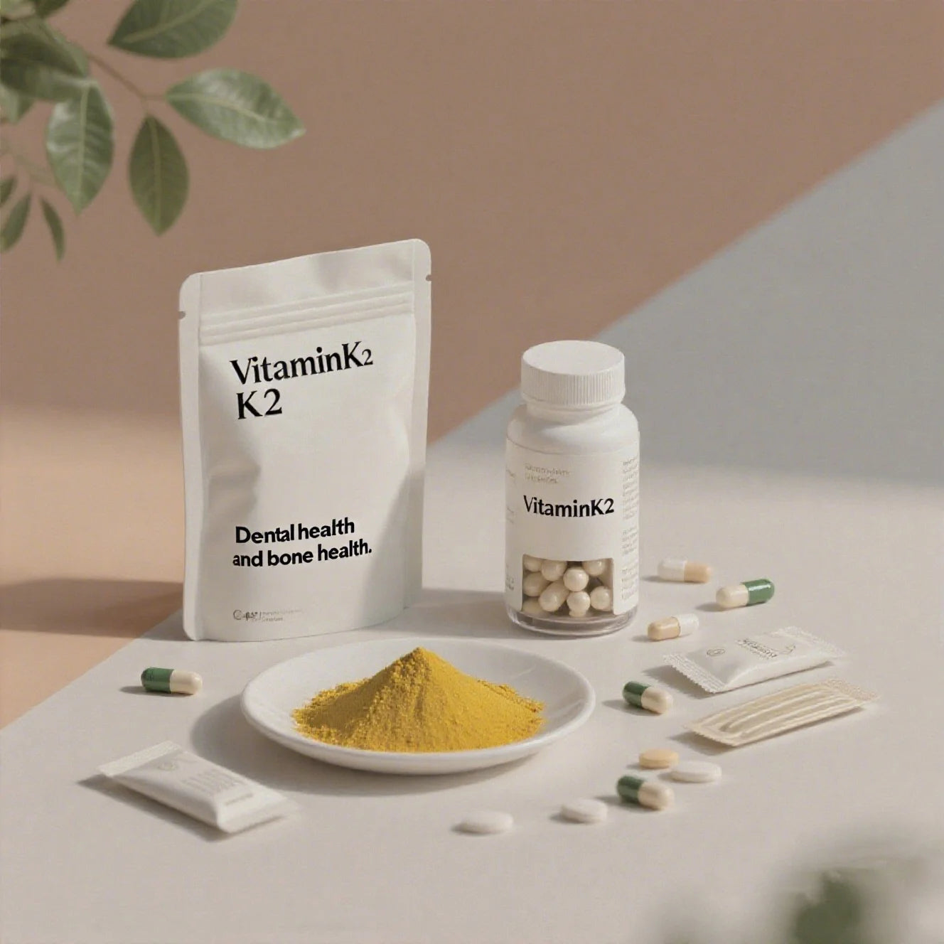 OEM Highly Active Factory Direct Supply Vitamin K2 MK7 Powder a Powerful Aid for Bone Health for the Elderly