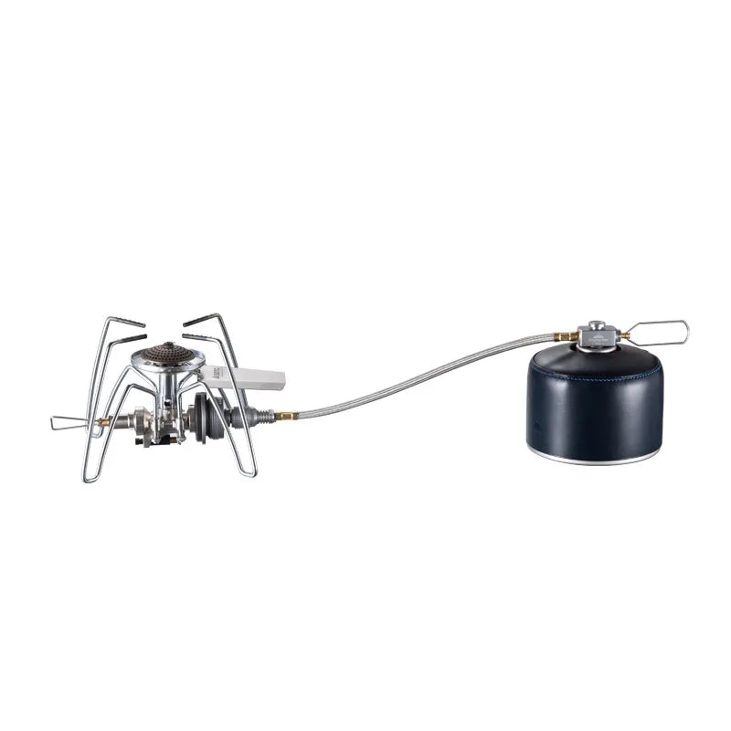 Outdoor Camping Accessories Stove Pipe Adapter  Stainless Steel Camping Gas Stove Hose