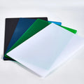 Modern Design White Polycarbonate Pool Cover UV Protection 2mm Thick Eco-Friendly Roof Sun Shade PC Embossed Sheet 5-Year