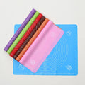 Silicone Kitchen Kneading Dough Mat Cookie Cake Baking Tools Thick Non-stick Rolling Mat Pastry Accessories Baking Sheet Pads