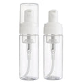 40ML 50ML 60ML 80ML 100ML pet plastic  white transparent facial cleanser mousse soap foaming wash bottle foam pump bottle
