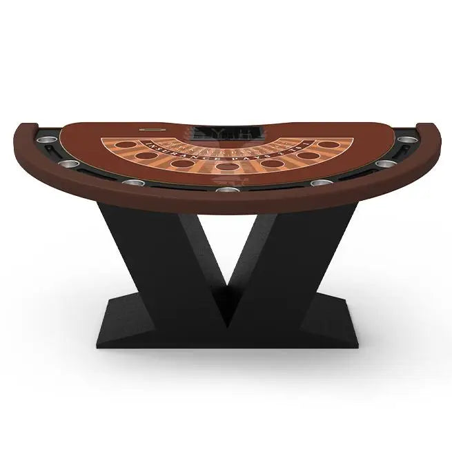 YH Custom Poker Table Casino Wood Blackjack Table