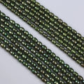 6-7mm 7-8mm Natural Real Rice Loose Green Freshwater Pearl Beads for Sale