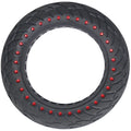 Nedong 10x2.125 Red Self-Balancing Electric Scooter Airless 10 Inch Light Elastic Rubber Tire for Kick Scooters Scooters