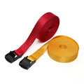 Nylon Webbing Cargo Lash Luggage Belt with Metal Buckle Tie Down Straps High Tenacity 25MM Cam Buckle Lashing Strap for Bags