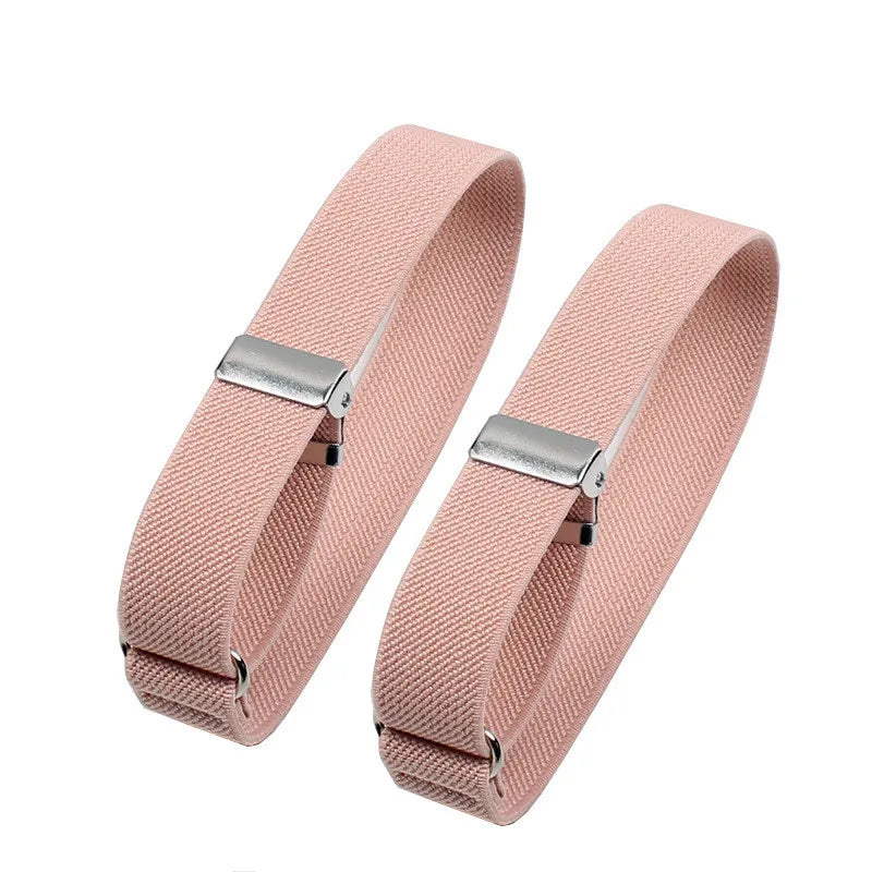 Adjustable Elastic Polyester Arm Bands 2CM Width Anti-Slip Shirt Holders Garters for Holding Sleeves Product Category Suspenders
