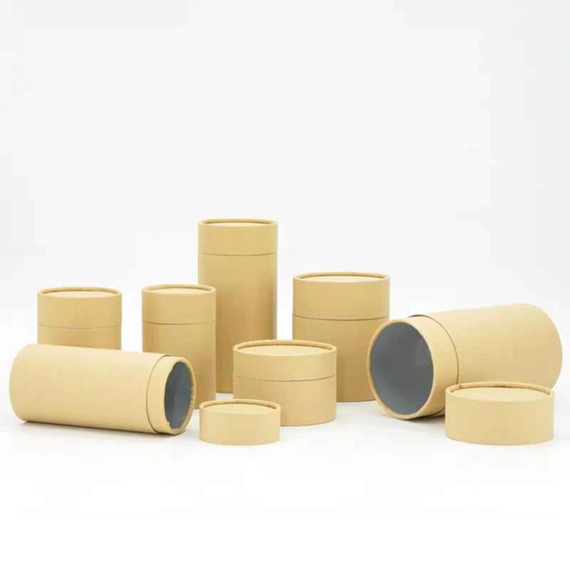 Star Packing Round New Design Printed Popular Decorative Paper Gift Box for Folded Wireless Stereo Headset Tube