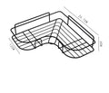 Triangulate Storage Organizer Racks in the Kitchen and Bathroom