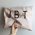 Custom Print Poly Mailer Peach Color Biodegradable Poly Mailer Bag Envelope Plastic Shipping Packaging  Bag /poly Mailer