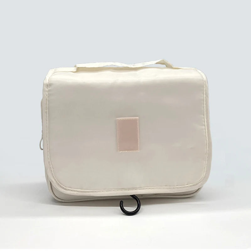 Hot Sale Waterproof Custom Cosmetic Folding Hanging Travel Toiletries Bag