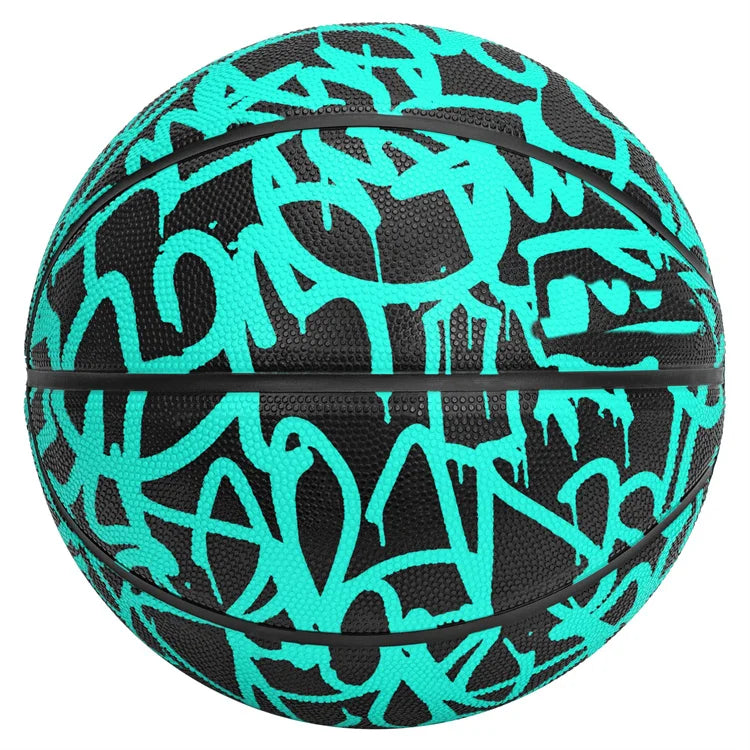 Durable Deep Channel Construction Games Training Outdoor Youth Streetballs Rubber Basketball