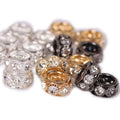 Alloy Ring Seed Beads Rhinestones for Jewelry Making DIY Decoration Necklaces Bracelets Chandelier Pendants Curtain Accessories