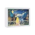 Creative Hand-painted Illustration LED Bedside Night Light 3D Light and Shadow Paper Carving Lamp Novelty Paper Crafts