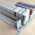 Spring Loaded Beverage Glide Bottle Drink Pusher Cigarettes Shelf Pusher for Supermarket Storage Gondola Divider System