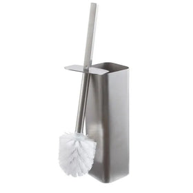 Modern 304 Stainless Steel Bathroom Accessories Set Floor-Mounted Toilet Cleaning Brushes and Holder Metal Cup for Hotels