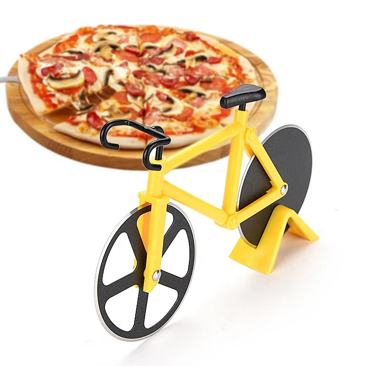 Homesmart Innovation Multifunctional Pizza Tools Funny Bicycle Shovel Spatula & Cutter with Custom Logo for Baking Pizza
