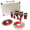 5-150mm Vacuum Brazed Diamond Drill Bits Tile Hole Saw Set Diamond Core Drill Bits for Porcelain Tile Marble