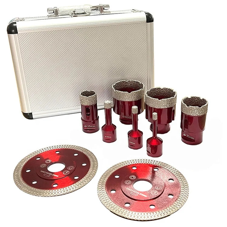 5-150mm Vacuum Brazed Diamond Drill Bits Tile Hole Saw Set Diamond Core Drill Bits for Porcelain Tile Marble