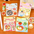 Creative Hot Pot Food Pattern School Kids DIY Cartoon Kawaii Sticky Note for Girls